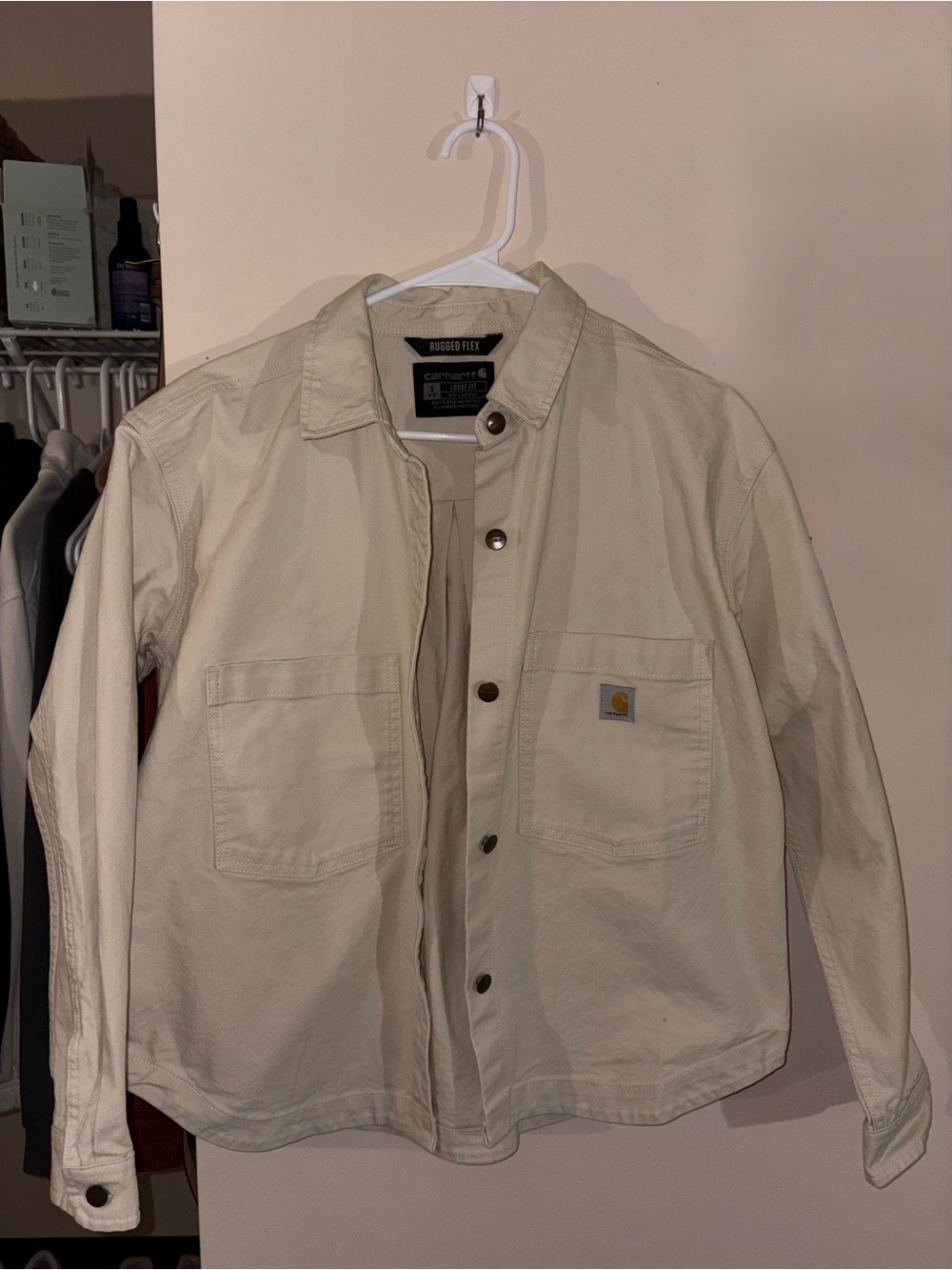 Carhartt Women’s Cream Workwear Jacket - Rugged Flex